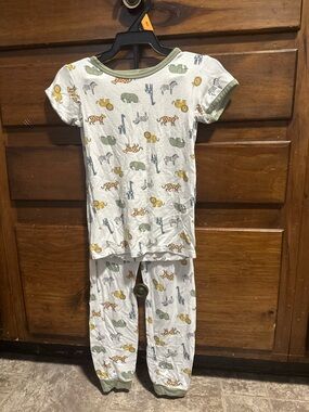 Kids Safari Animal Pajama Set
